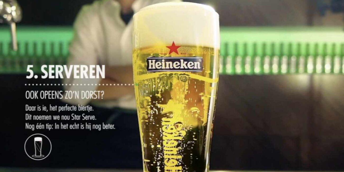 Heineken Star Serve Poster